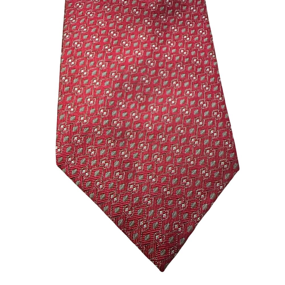 Lauren by Ralph Lauren Green Label Vintage necktie in red